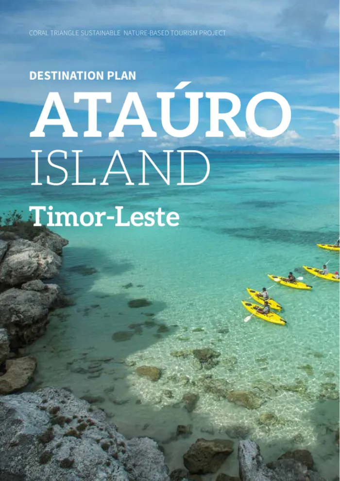 Destination Plan Ataúro Island Timor-Leste