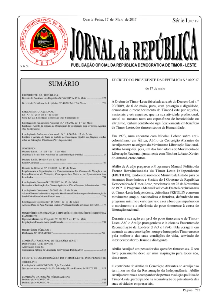 REGISTO COMERCIAL